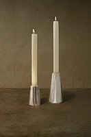 CHRISTMAS CERAMIC CONE TEALIGHT HOLDER