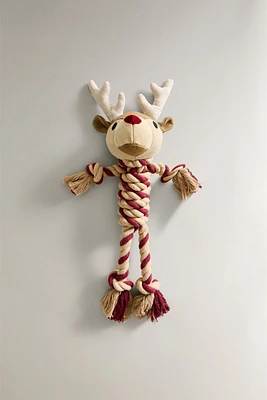 CHRISTMAS REINDEER PET TEETHER