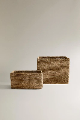 RAFFIA BASKET