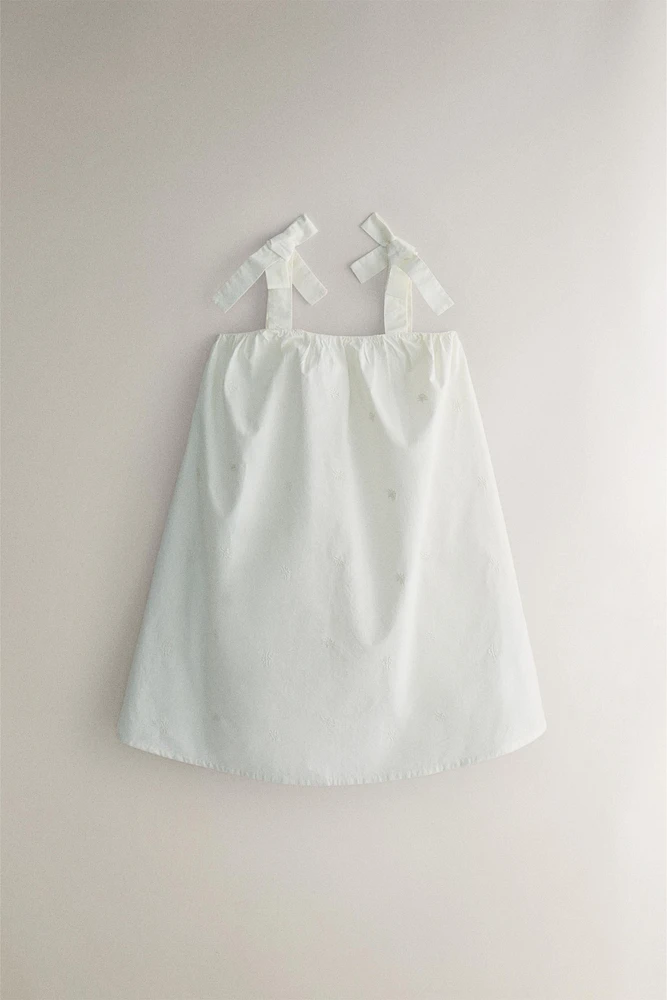 CHILDREN'S EMBROIDERED DRESS