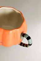 KID'S HALLOWEEN PUMPKIN CERAMIC MUG