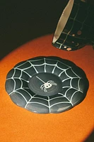 KID'S HALLOWEEN COBWEB CERAMIC PLATE