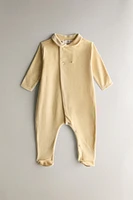 VELOUR CHILDREN’S FOOTED ROMPER