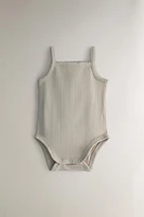 CHILDREN’S RIBBED BODYSUIT (PACK OF 2)