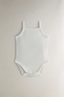 CHILDREN’S RIBBED BODYSUIT (PACK OF 2)