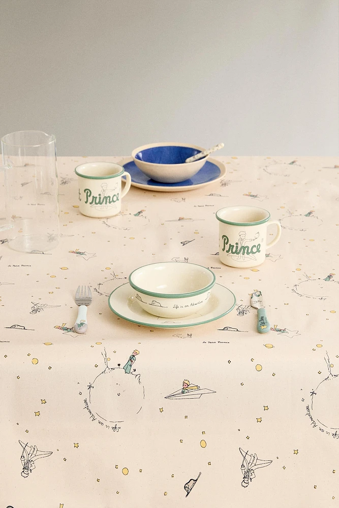 LE PETIT PRINCE CHILDREN’S RESIN-COATED TABLECLOTH