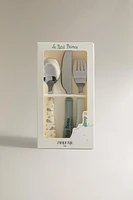 LE PETIT PRINCE CHILDREN'S FLATWARE SET (SET OF 3)