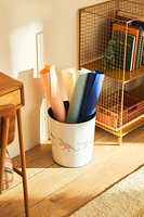 Dinosaurs children's desk garbage can