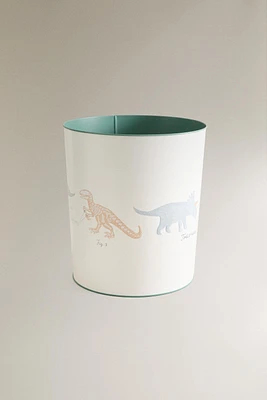 Dinosaurs children's desk garbage can