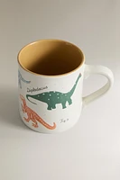 CHILDREN’S DINOSAUR CERAMIC MUG