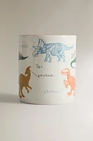 CHILDREN’S DINOSAUR CERAMIC MUG