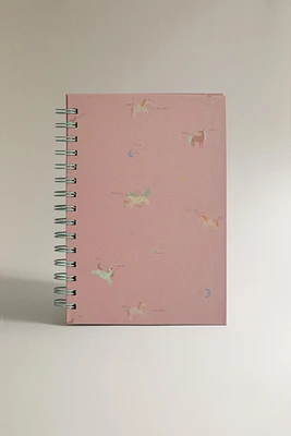 Children’s unicorn notebook