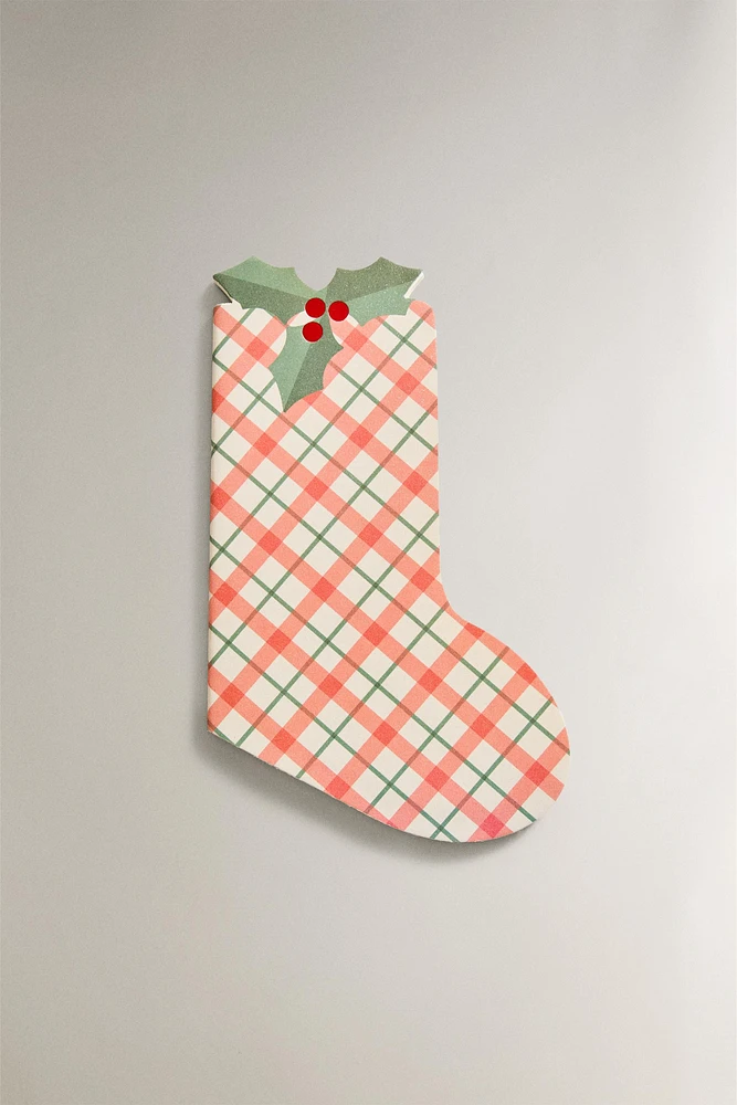 CHILDREN’S CHRISTMAS STOCKING NOTEBOOK