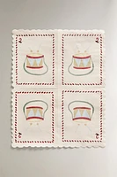 PACK OF CHILDREN’S CHRISTMAS STAMP PAPER NAPKINS (PACK OF 20)