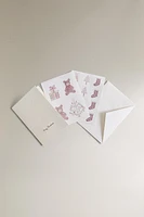 SET OF CHILDREN’S CHRISTMAS CARDS