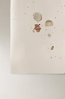 CHRISTMAS WRAPPING PAPER WITH BEARS AND BALLOONS