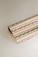 CHRISTMAS WRAPPING PAPER WITH BORDER