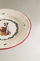 CHILDREN’S CHRISTMAS LADY AND THE TRAMP © DISNEY DINNER PLATE