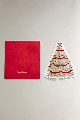 CHILDREN’S CHRISTMAS TREE CARD