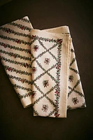 SET OF CHRISTMAS GARLAND KITCHEN TOWELS (SET OF 2)