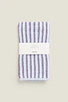 STRIPED COTTON TERRYCLOTH KITCHEN TOWEL