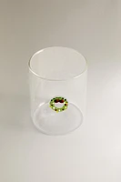 CHRISTMAS WREATH BOROSILICATE GLASS TUMBLER