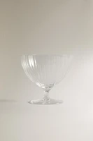 ICE-CREAM CUP WITH RAISED DESIGN