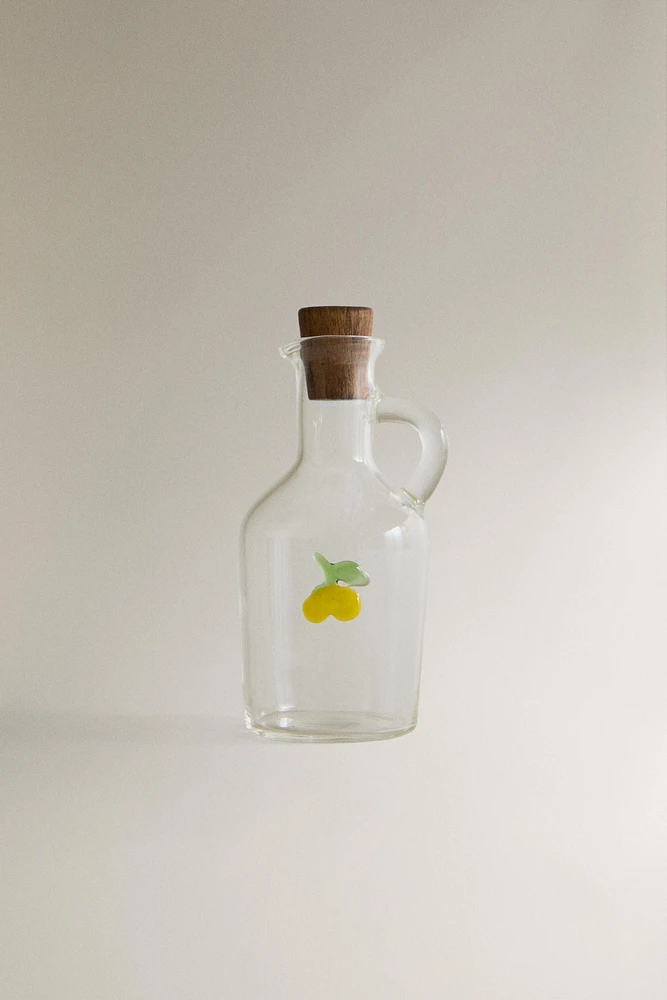 FRUIT GLASS CRUET