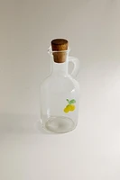 FRUIT GLASS CRUET