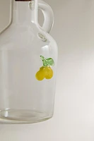 FRUIT GLASS CRUET