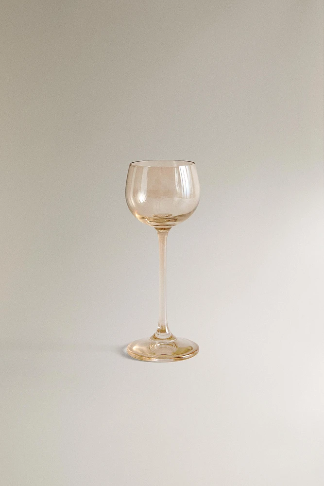 CHRISTMAS TRANSLUCENT CRYSTALLINE SHOT GLASS