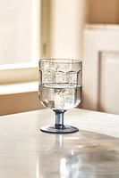 HAMMERED WINE GLASS