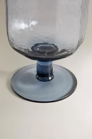 HAMMERED WINE GLASS