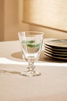 DRAGONFLY TRANSFER WINE GLASS