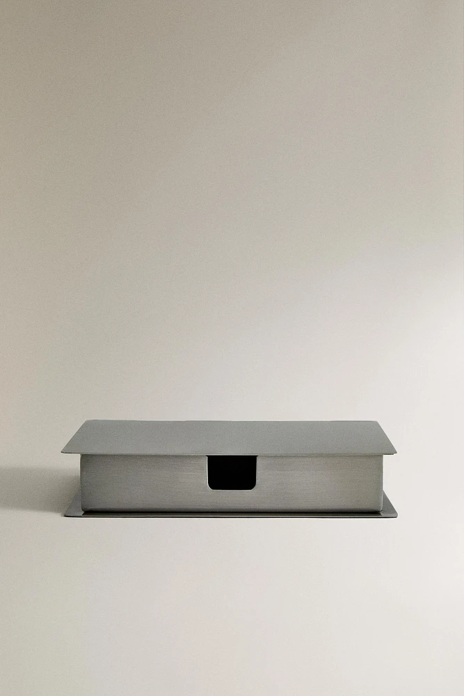 METAL STATIONERY BOX