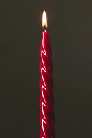 SET OF LONG TWISTED CHRISTMAS CANDLES (SET OF 3)