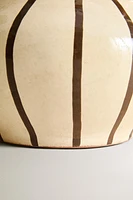 CERAMIC VASE WITH HANDLES