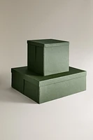 FOLDABLE CHRISTMAS STORAGE BOX