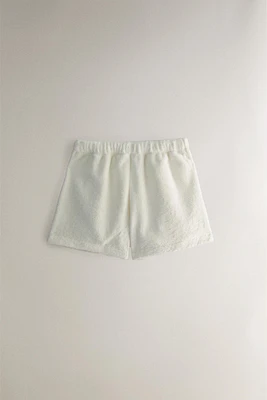 COTTON TERRY SHORTS