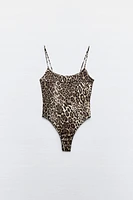 ANIMAL PRINT TANK BODYSUIT