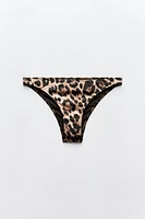 ANIMAL PRINT BIKINI BOTTOM