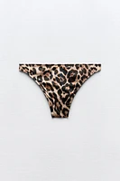 ANIMAL PRINT BIKINI BOTTOM