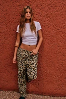 ANIMAL PRINT PANTS