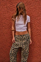 ANIMAL PRINT PANTS