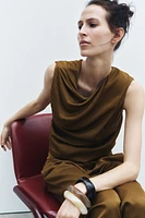 DRAPED TOP ZW COLLECTION