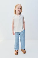 LINEN BLEND PANTS