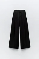 FLOWY PLEATED PANTS