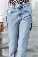 ZW COLLECTION HIGH WAIST CROPPED BOOTCUT JEANS