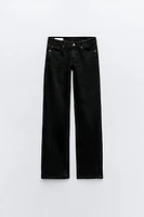 TRF LOW RISE STRAIGHT CUT JEANS