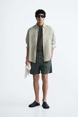 LINEN - COTTON SHORTS